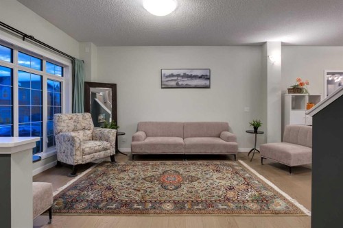 162 Walden Crescent Se, Calgary, AB - Indoor Photo Showing Living Room