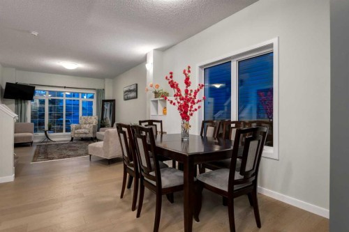 162 Walden Crescent Se, Calgary, AB - Indoor Photo Showing Dining Room