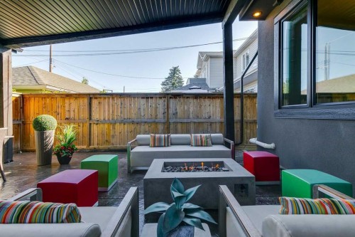 506 54 Avenue Sw, Calgary, AB - Outdoor With Deck Patio Veranda With Exterior