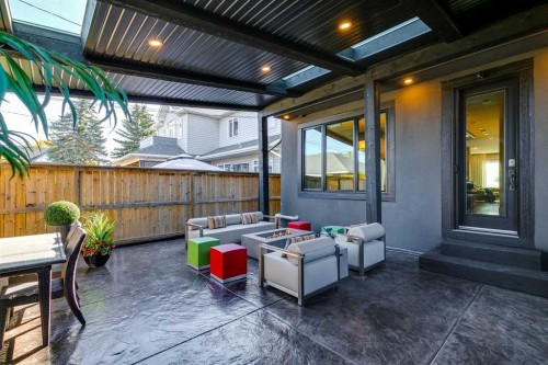 506 54 Avenue Sw, Calgary, AB - Outdoor With Deck Patio Veranda With Exterior