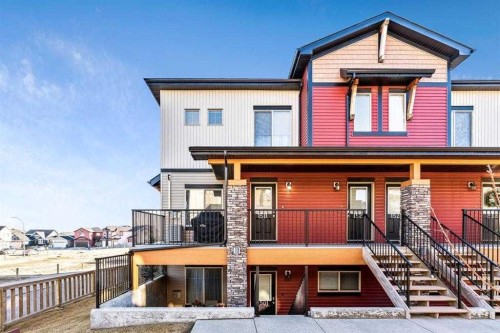 1511-2461 Baysprings Link Sw, Airdrie, AB - Outdoor With Deck Patio Veranda