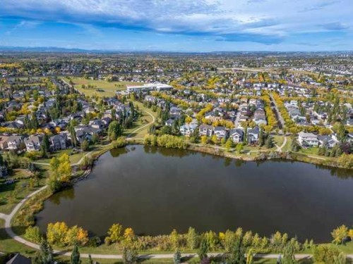 345 Prestwick Terrace Se, Calgary, AB - Outdoor With Body Of Water With View