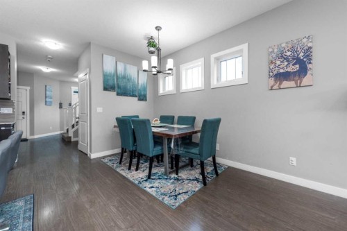 80 Legacy Reach Manor Se, Calgary, AB - Indoor Photo Showing Dining Room