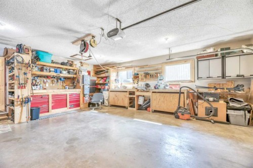 233 Thornbriar Green, Strathmore, AB - Indoor Photo Showing Garage