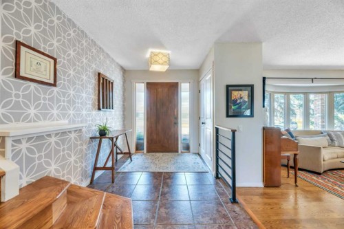 233 Thornbriar Green, Strathmore, AB - Indoor With Fireplace