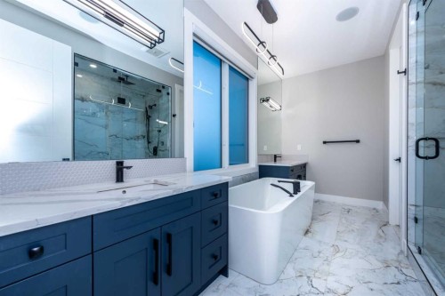62 Waterford Road, Chestermere, AB - Indoor Photo Showing Bathroom