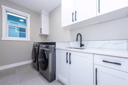 62 Waterford Road, Chestermere, AB - Indoor Photo Showing Laundry Room