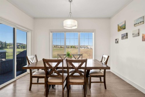 49 Marquis Grove Se, Calgary, AB - Indoor Photo Showing Dining Room