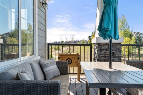 49 Marquis Grove Se, Calgary, AB - Outdoor With Deck Patio Veranda With Exterior
