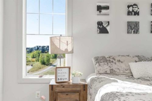 49 Marquis Grove Se, Calgary, AB - Indoor Photo Showing Bedroom