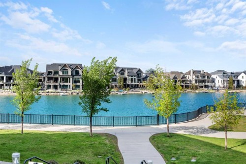 49 Marquis Grove Se, Calgary, AB - Outdoor With Body Of Water With View