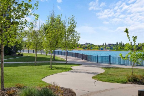 49 Marquis Grove Se, Calgary, AB - Outdoor With Body Of Water With View