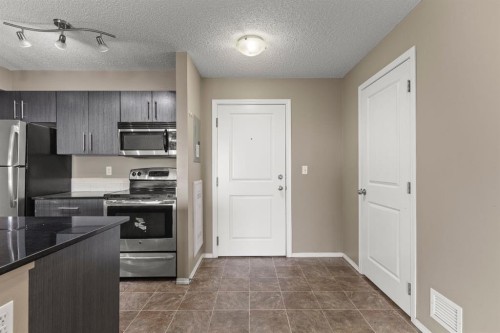 316-15 Saddlestone Way Ne, Calgary, AB - Indoor Photo Showing Kitchen With Stainless Steel Kitchen