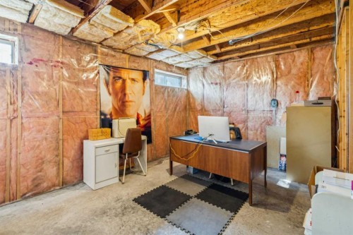 142 Elizabeth Way Se, Airdrie, AB - Indoor Photo Showing Basement