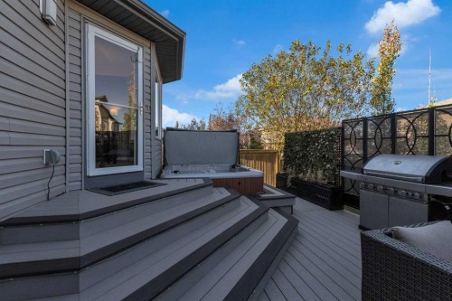 266 Canals Circle Sw, Airdrie, AB - Outdoor With Deck Patio Veranda With Exterior