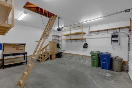 266 Canals Circle Sw, Airdrie, AB - Indoor Photo Showing Garage