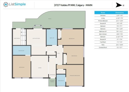 3727 Valdes Place Nw, Calgary, AB - Other