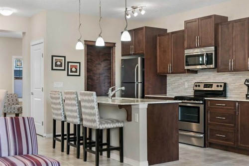 70 Nolanfield Terrace Nw, Calgary, AB - Indoor Photo Showing Kitchen With Stainless Steel Kitchen With Upgraded Kitchen