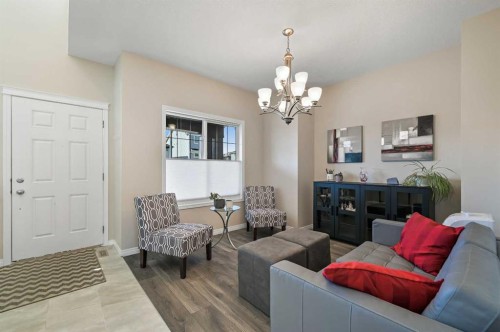 70 Nolanfield Terrace Nw, Calgary, AB - Indoor Photo Showing Living Room