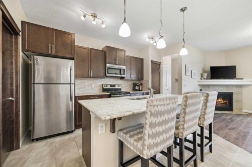 70 Nolanfield Terrace Nw, Calgary, AB - Indoor Photo Showing Kitchen With Stainless Steel Kitchen With Upgraded Kitchen