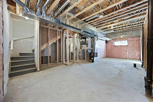 2150 Bayview Drive Sw, Airdrie, AB - Indoor Photo Showing Basement