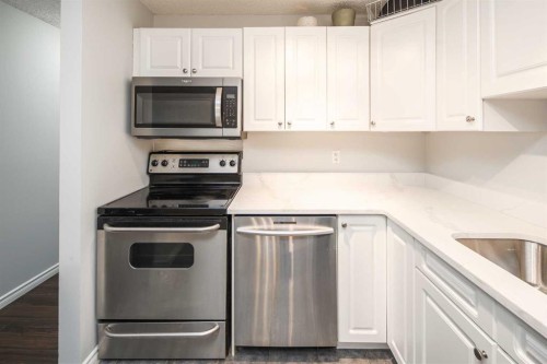 310-545 18 Avenue Sw, Calgary, AB - Indoor Photo Showing Kitchen With Stainless Steel Kitchen