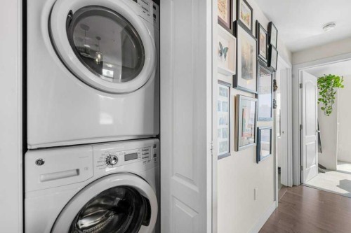 810-303 13 Avenue Sw, Calgary, AB - Indoor Photo Showing Laundry Room