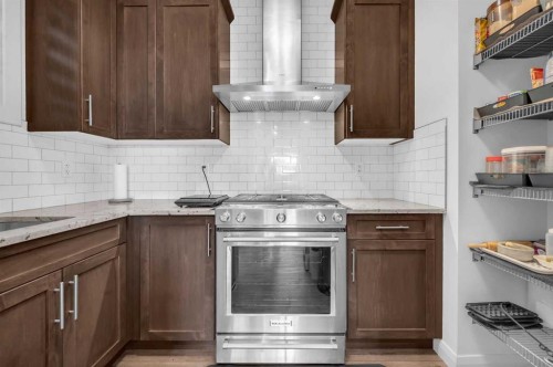 95 Redstone Heights Ne, Calgary, AB - Indoor Photo Showing Kitchen