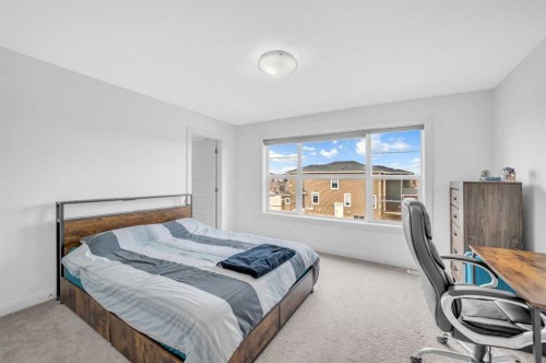 95 Redstone Heights Ne, Calgary, AB - Indoor Photo Showing Bedroom