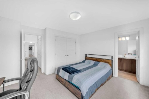 95 Redstone Heights Ne, Calgary, AB - Indoor Photo Showing Bedroom