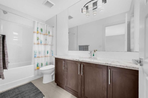 95 Redstone Heights Ne, Calgary, AB - Indoor Photo Showing Bathroom