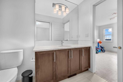95 Redstone Heights Ne, Calgary, AB - Indoor Photo Showing Bathroom