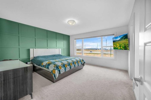 95 Redstone Heights Ne, Calgary, AB - Indoor Photo Showing Bedroom