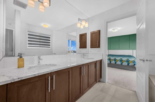 95 Redstone Heights Ne, Calgary, AB - Indoor Photo Showing Bathroom