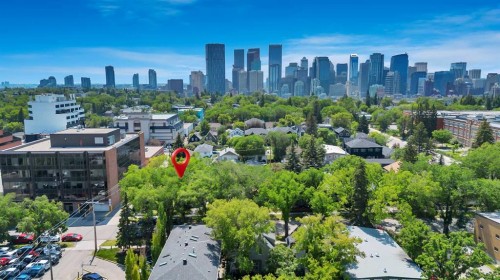 111 11 Avenue Nw, Calgary, AB - Outdoor With View