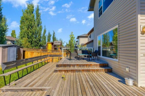 119 Valley Stream Circle Nw, Calgary, AB - Outdoor With Deck Patio Veranda With Exterior