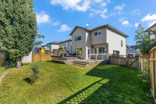 119 Valley Stream Circle Nw, Calgary, AB - Outdoor With Deck Patio Veranda With Backyard