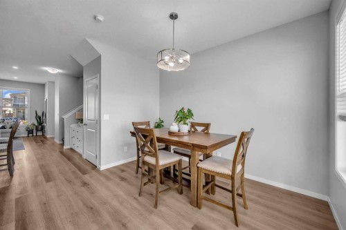 169 Dawson Drive, Chestermere, AB - Indoor Photo Showing Dining Room