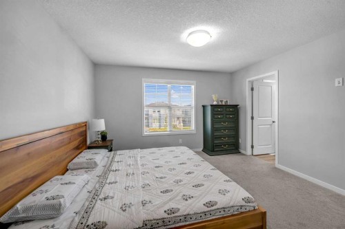 169 Dawson Drive, Chestermere, AB - Indoor Photo Showing Bedroom