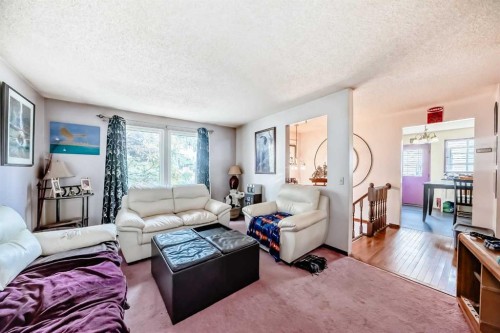 52 Castlebrook Rise Ne, Calgary, AB - Indoor Photo Showing Living Room