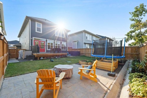 34 Coach Ridge Point Sw, Calgary, AB - Outdoor With Deck Patio Veranda