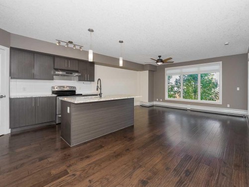 202-15207 1 Street Se, Calgary, AB - Indoor Photo Showing Kitchen
