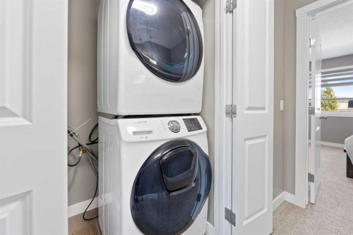 1529 Cornerstone Boulevard Ne, Calgary, AB - Indoor Photo Showing Laundry Room