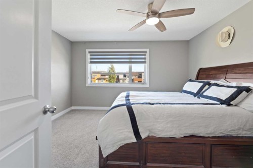 1529 Cornerstone Boulevard Ne, Calgary, AB - Indoor Photo Showing Bedroom