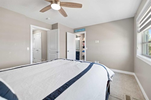 1529 Cornerstone Boulevard Ne, Calgary, AB - Indoor Photo Showing Bedroom