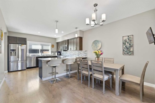1529 Cornerstone Boulevard Ne, Calgary, AB - Indoor Photo Showing Dining Room