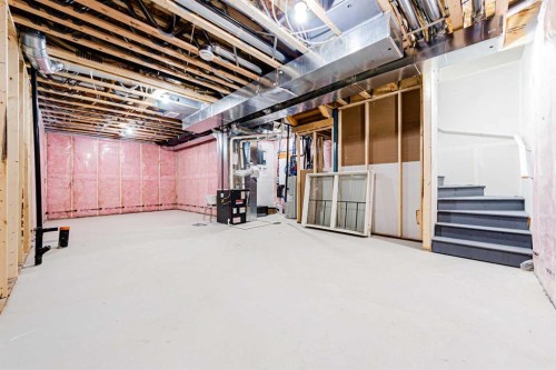 2166 Bayview Drive Sw, Airdrie, AB - Indoor Photo Showing Basement