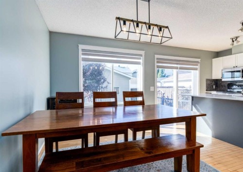 137 Tuscany Springs Way Nw, Calgary, AB - Indoor Photo Showing Dining Room
