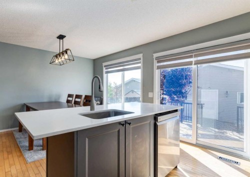 137 Tuscany Springs Way Nw, Calgary, AB - Indoor Photo Showing Kitchen With Upgraded Kitchen