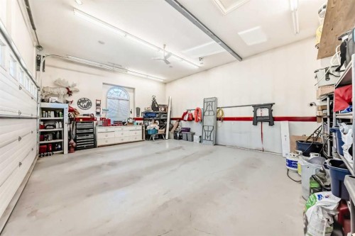 716 West Chestermere Drive, Chestermere, AB - Indoor Photo Showing Garage